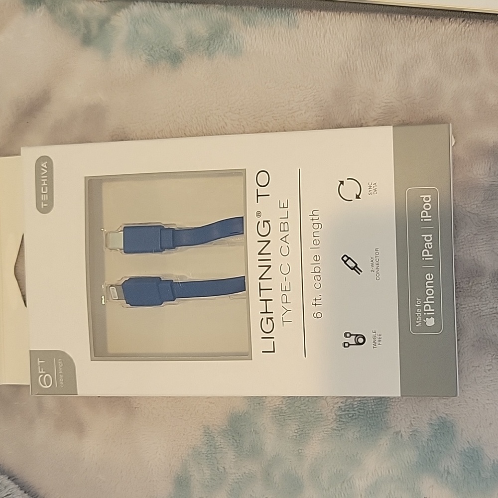 Techiva lightning to type-C cable